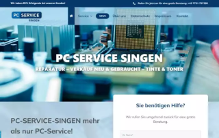 Neue Website von PC-SERVICE-SINGEN